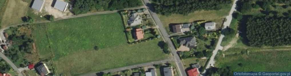 Zdjęcie satelitarne Leboszowska ul.
