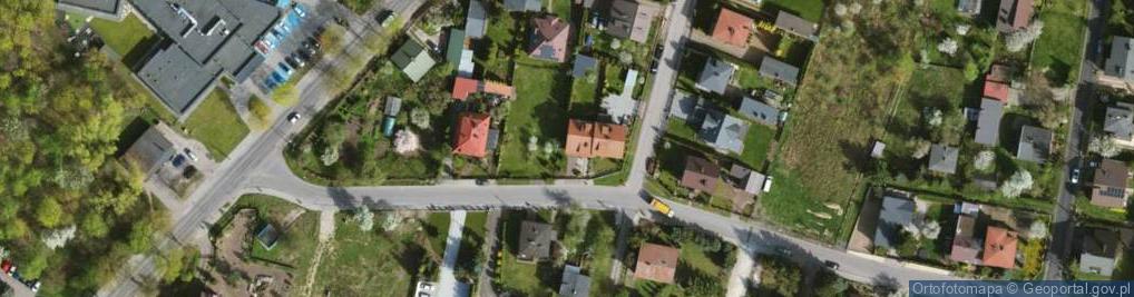 Zdjęcie satelitarne Leśna ul.