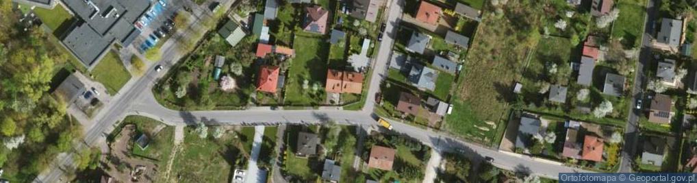 Zdjęcie satelitarne Leśna ul.