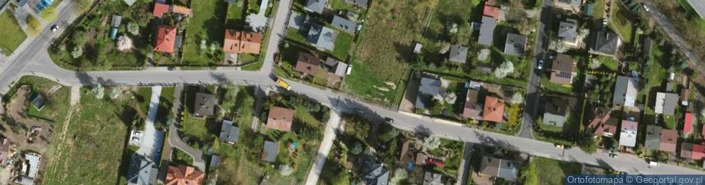 Zdjęcie satelitarne Leśna ul.