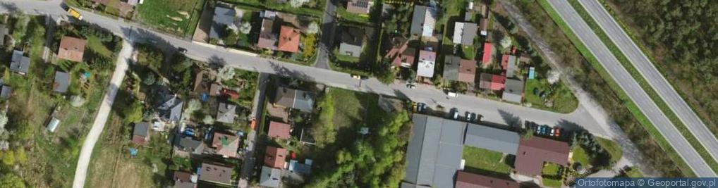 Zdjęcie satelitarne Leśna ul.