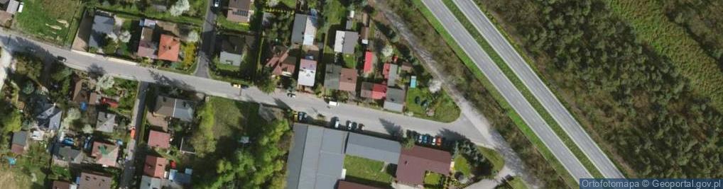 Zdjęcie satelitarne Leśna ul.