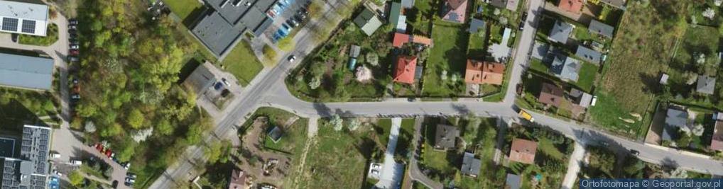 Zdjęcie satelitarne Leśna ul.