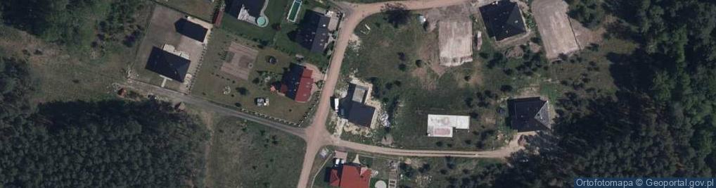 Zdjęcie satelitarne Leśny Zaułek ul.