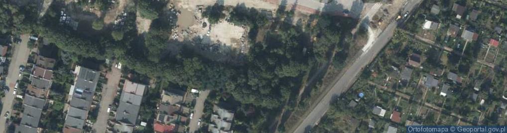 Zdjęcie satelitarne Leśnych Skrzatów ul.