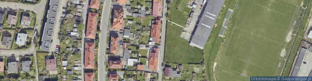 Zdjęcie satelitarne Legnicka ul.