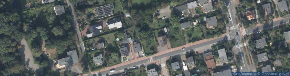 Zdjęcie satelitarne Leśna ul.