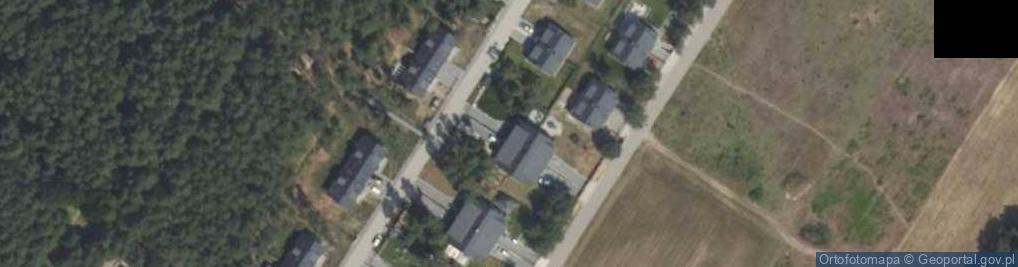Zdjęcie satelitarne Leśny Zakątek ul.