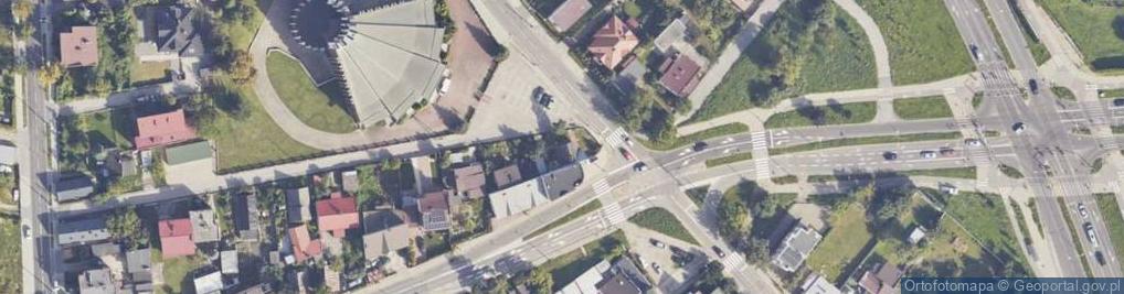 Zdjęcie satelitarne Leśna ul.