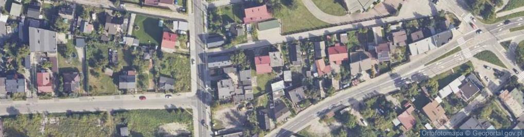 Zdjęcie satelitarne Leśna ul.