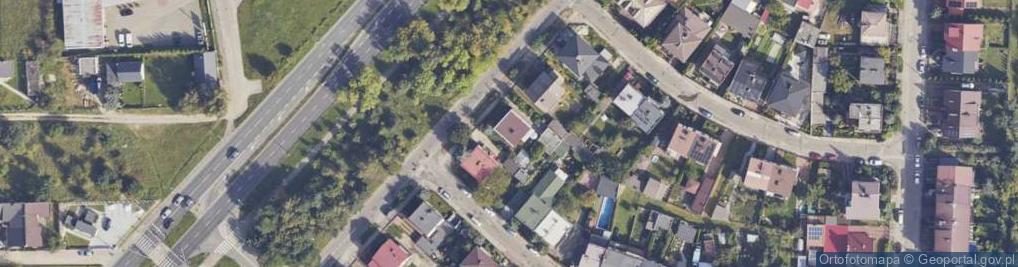 Zdjęcie satelitarne Letniskowa ul.