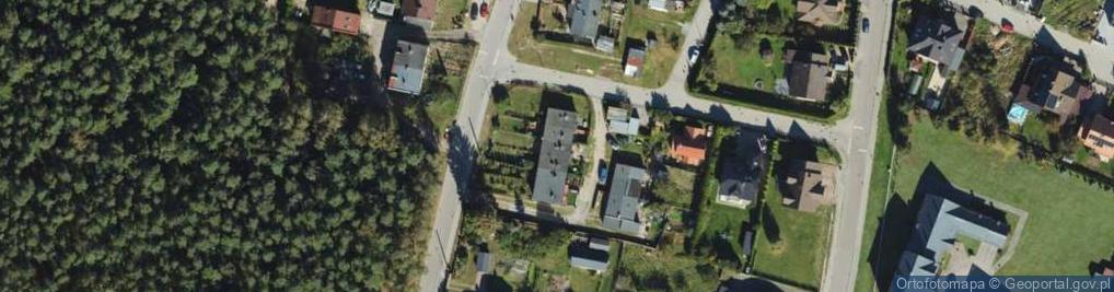 Zdjęcie satelitarne Leśna ul.