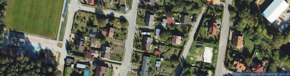 Zdjęcie satelitarne Leśna ul.