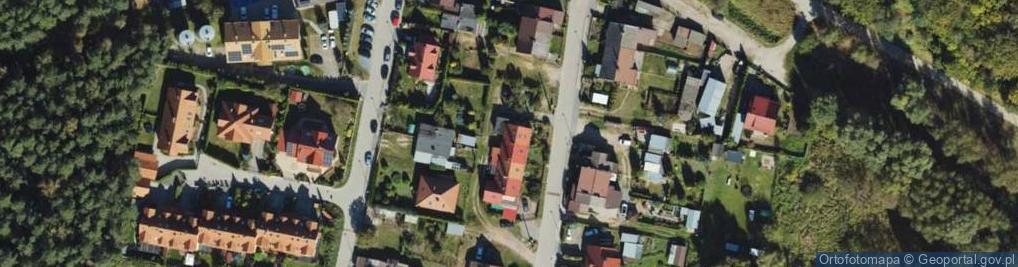 Zdjęcie satelitarne Leśna ul.