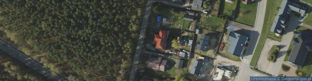 Zdjęcie satelitarne Leśna ul.