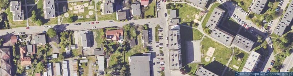Zdjęcie satelitarne Leśna ul.