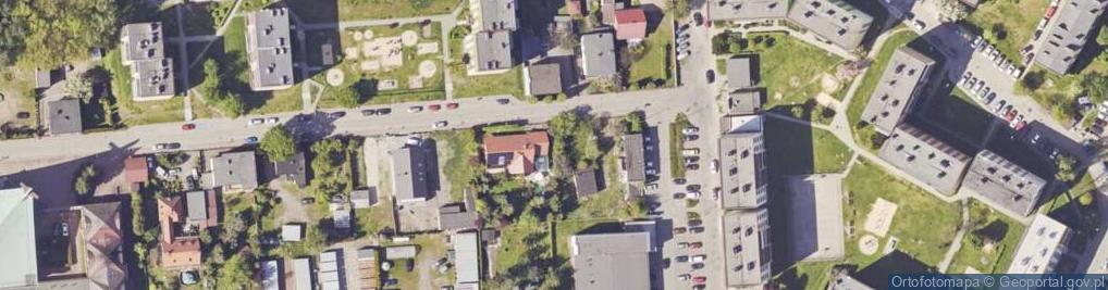 Zdjęcie satelitarne Leśna ul.