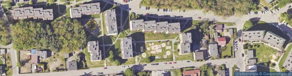 Zdjęcie satelitarne Leśna ul.