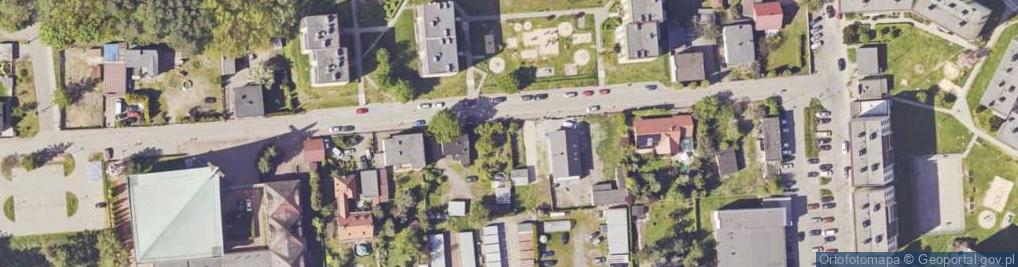 Zdjęcie satelitarne Leśna ul.