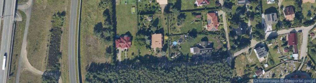 Zdjęcie satelitarne Leśna ul.