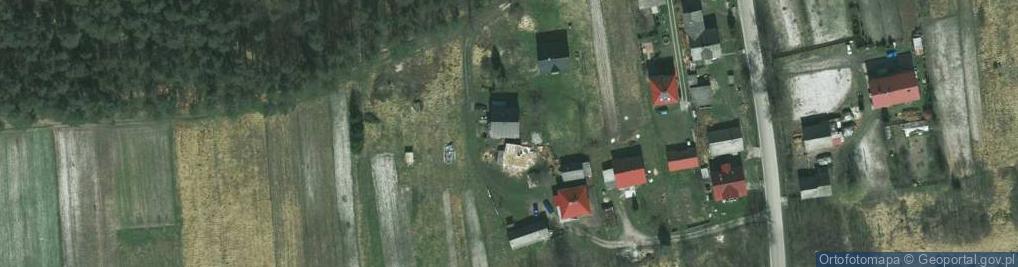 Zdjęcie satelitarne Leśny Zakątek ul.