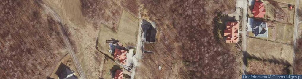 Zdjęcie satelitarne Leśne Wzgórze ul.
