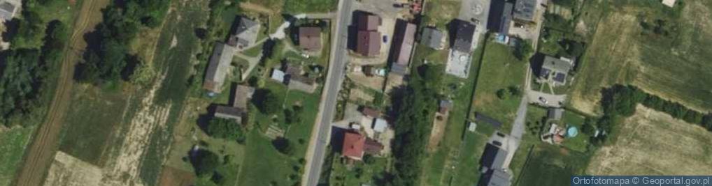 Zdjęcie satelitarne Lęgów ul.