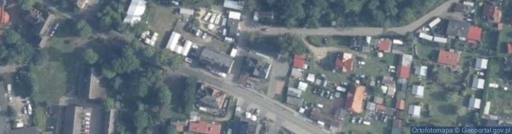 Zdjęcie satelitarne Leśna ul.