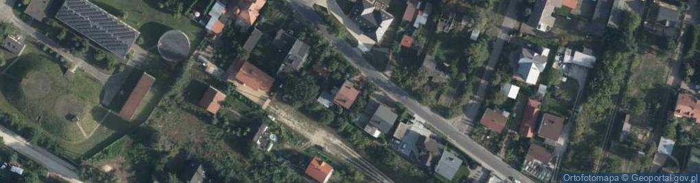 Zdjęcie satelitarne Leśna ul.