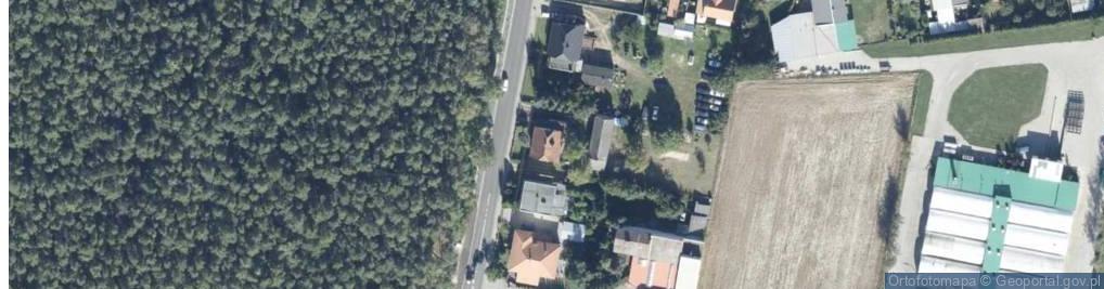Zdjęcie satelitarne Leśna ul.