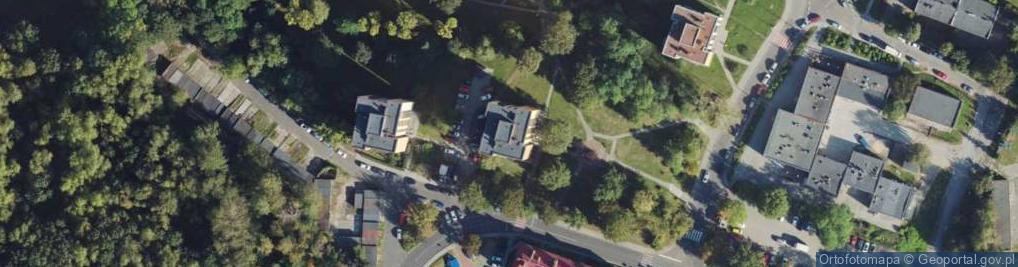 Zdjęcie satelitarne Leśna ul.