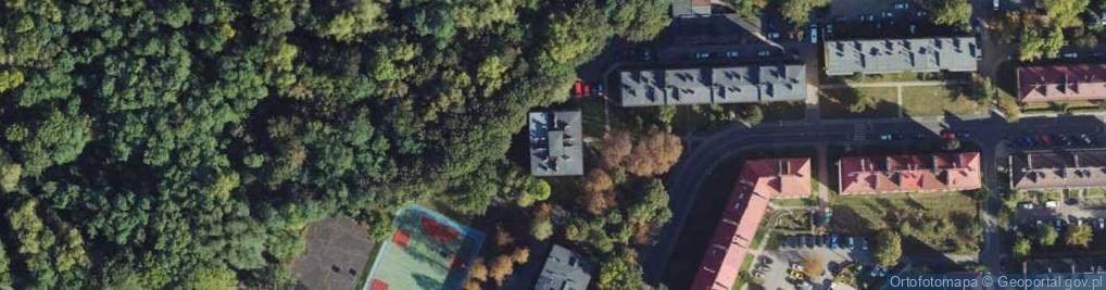 Zdjęcie satelitarne Leśna ul.