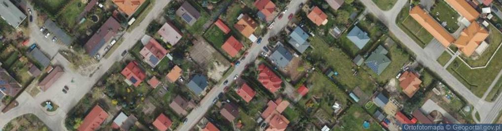 Zdjęcie satelitarne Leśnej Polanki ul.