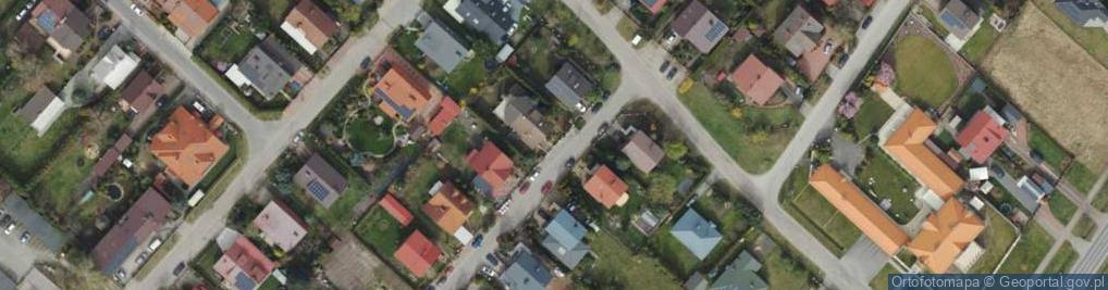 Zdjęcie satelitarne Leśnej Polanki ul.