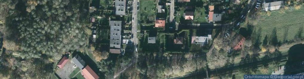 Zdjęcie satelitarne Łęgowa ul.