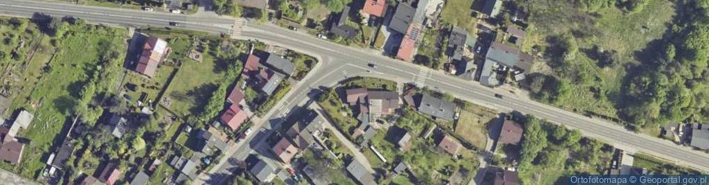 Zdjęcie satelitarne Legionów Polskich ul.