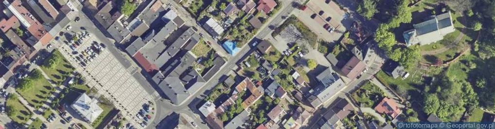Zdjęcie satelitarne Legionów Polskich ul.