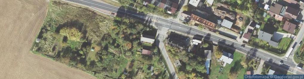 Zdjęcie satelitarne Leśna ul.