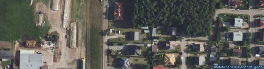 Zdjęcie satelitarne Letnia ul.