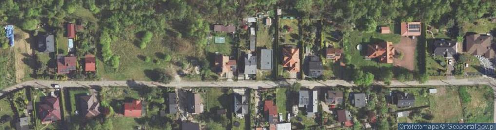 Zdjęcie satelitarne Letniskowa ul.