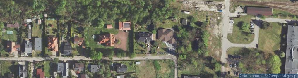 Zdjęcie satelitarne Letniskowa ul.