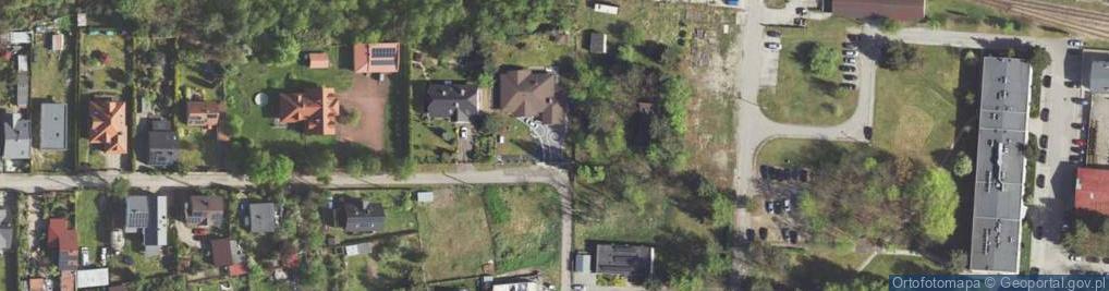Zdjęcie satelitarne Letniskowa ul.