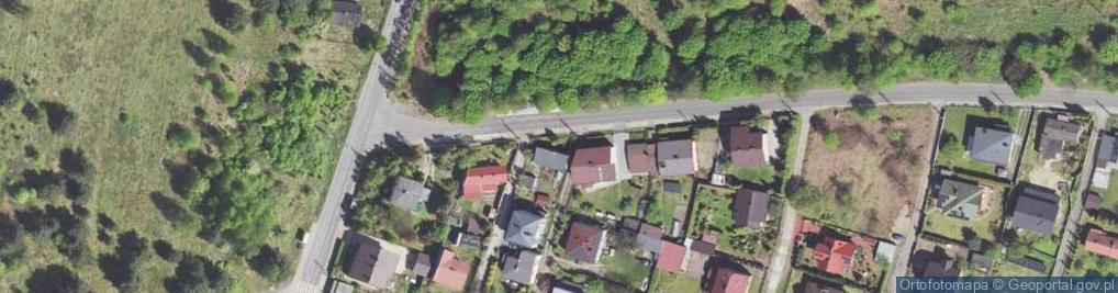 Zdjęcie satelitarne Leśna ul.