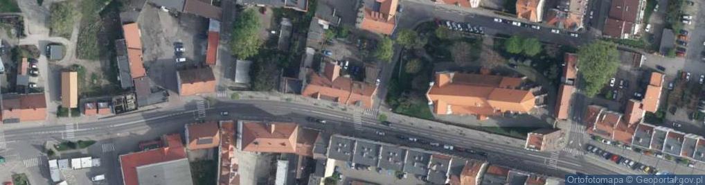 Zdjęcie satelitarne Legnicka ul.