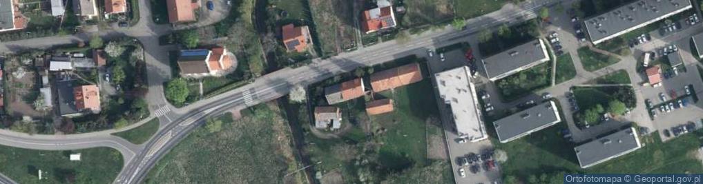 Zdjęcie satelitarne Legnicka ul.