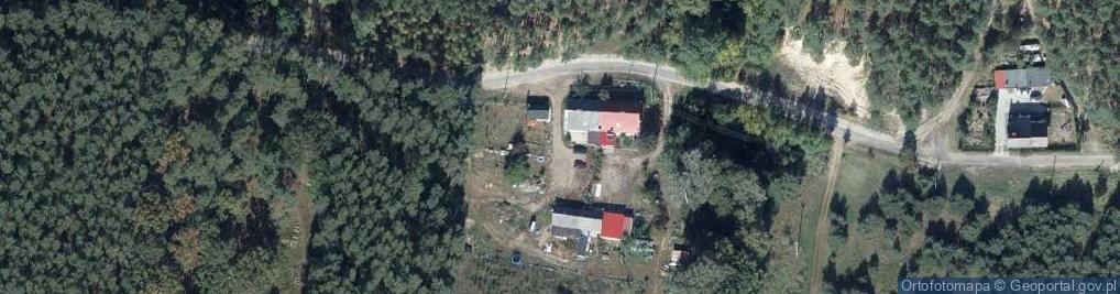 Zdjęcie satelitarne Łęg-Osiek ul.