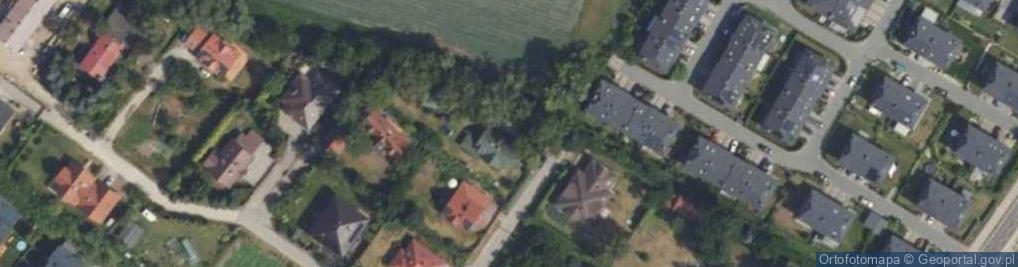 Zdjęcie satelitarne Leśnych Skrzatów ul.