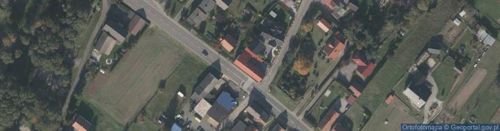 Zdjęcie satelitarne Lesiany ul.