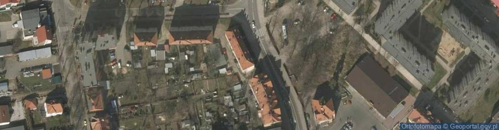 Zdjęcie satelitarne Legnicka ul.