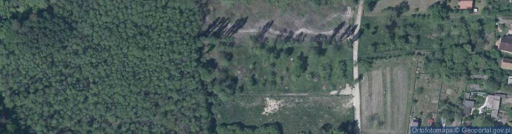 Zdjęcie satelitarne Leśnej Polanki ul.
